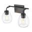 Meuble-lavabo 2 lumières 16 po avec globes en verre transparent Brandon-385747513