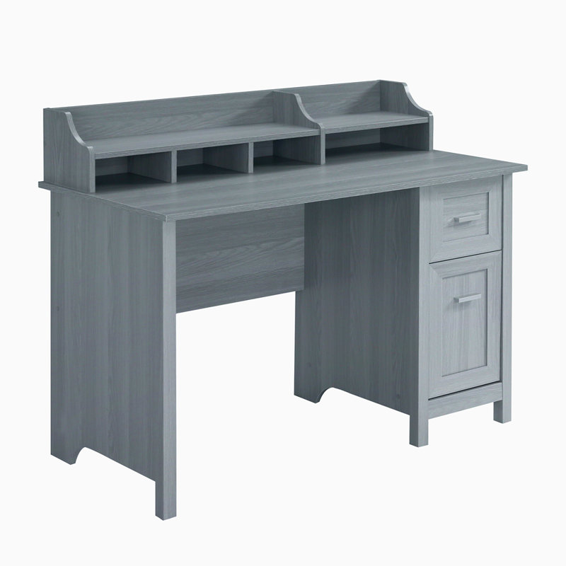 Bureau avec rangement classique Techni Mobile