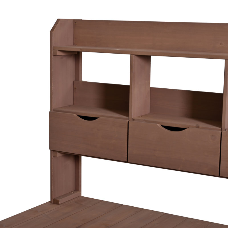 Banc de rempotage Farmhouse, Brun