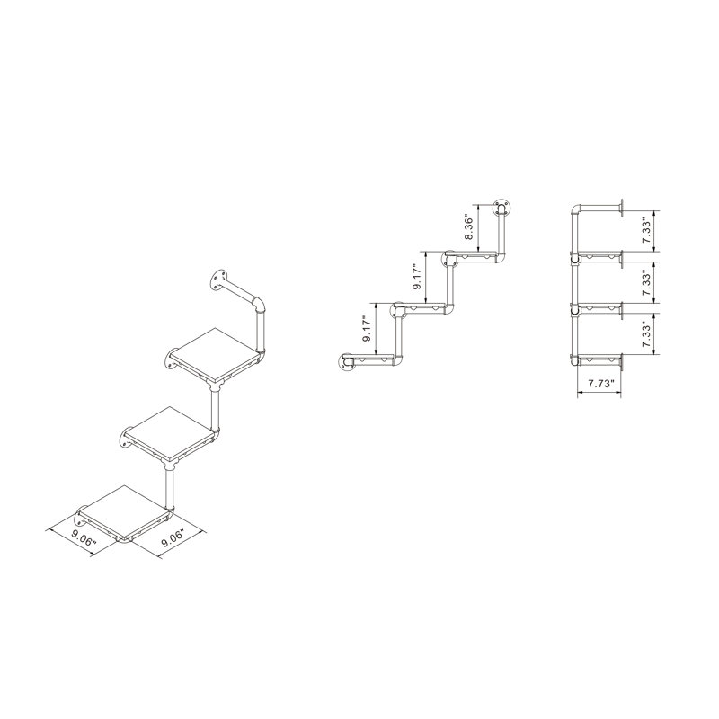 Johnsen 3-Tier Accent Shelf