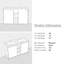 Ensemble de meuble-lavabo double 48 po Caridwen