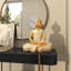 Bouddha assis en polystone Bansemer