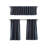 Decorative Kitchen Curtain And Valance,Caffe Curtains And Valance Set, Kitchen Curtains-70499634-70499626