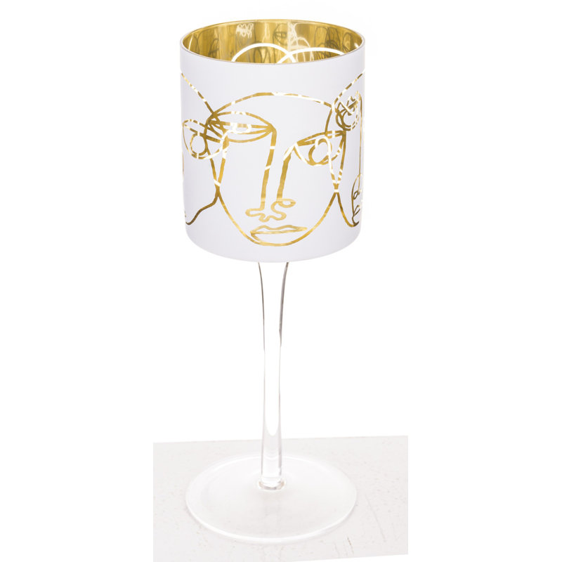 Froid Glass Tabletop, 25cm H x 9cm W x 9cm D