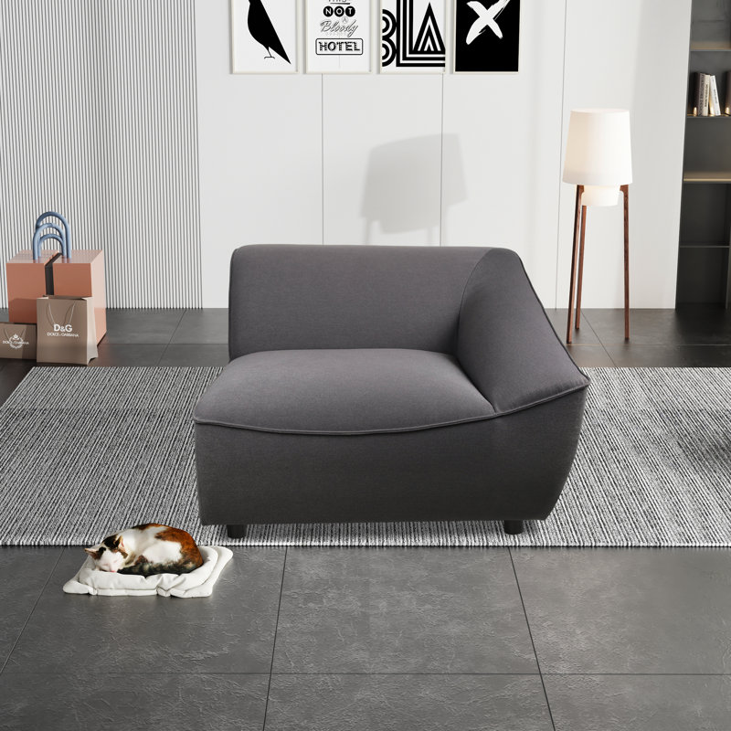 Fauteuil Lizzy conforme à la norme CAL117 de 41,5 po de largeur