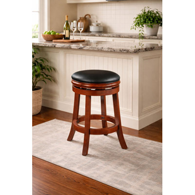 Westerberg Swivel Upholstered Counter Stool
