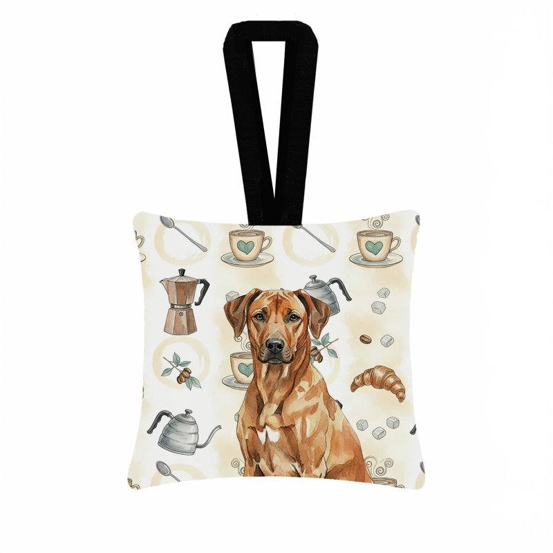 Ornement suspendu en tissu Rhodesian Ridgeback, Rhodesian Ridgeback