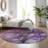Premium Machine Washable Cerrito Purple Rug-105698192