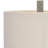 Indeigh Table Lamp Resin Polyresin Geometric Stacked Block Design 22" Gray Non-Woven Fabric Shade Bedroom Living Room Office