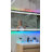 Bertram Led Bathroom Mirror With Lights, Wall-mounted With Bluetooth Speaker, Time & Date Display Anti-fog, Rgb Backlit And 3 Color Temperature Front Lighting, Dimmable Brightness, Ip65 Waterproof, Tempered Glass, Frontlit & Backlit-105531691