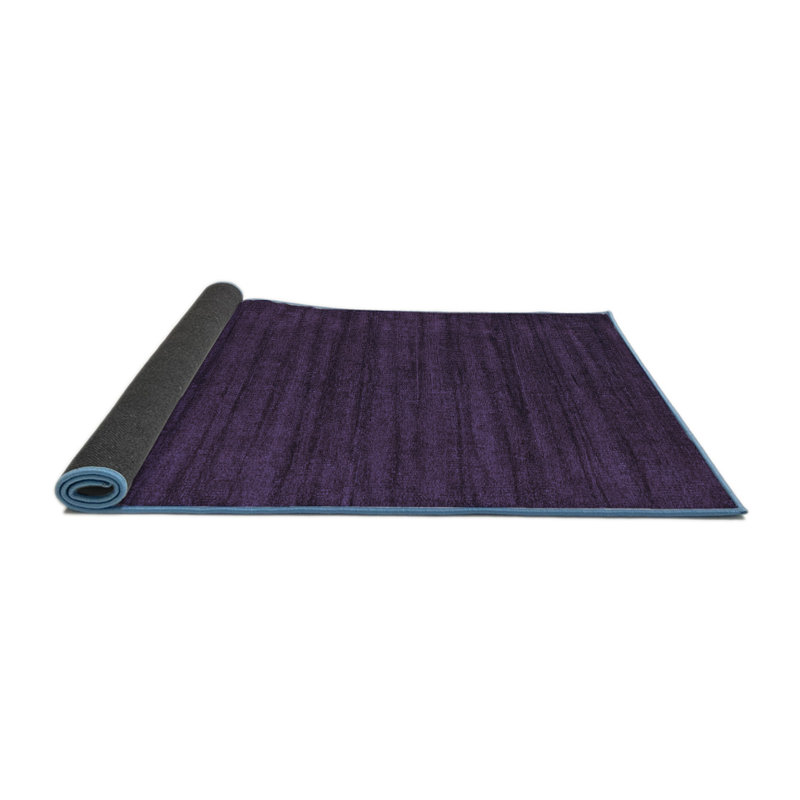 Tapis bleu Lashone, Carré 6 pi