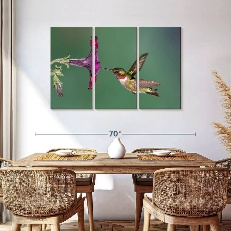 Brampt Nectar Sucking Hummingbird, 36" H x 57" W