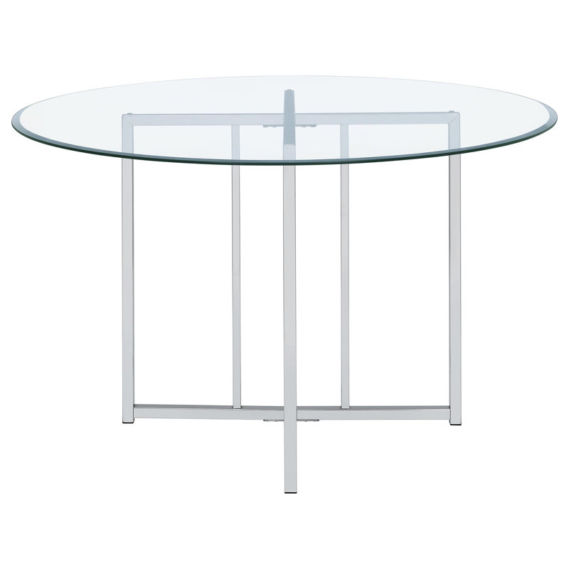 Table de salle à manger Pace, Argent