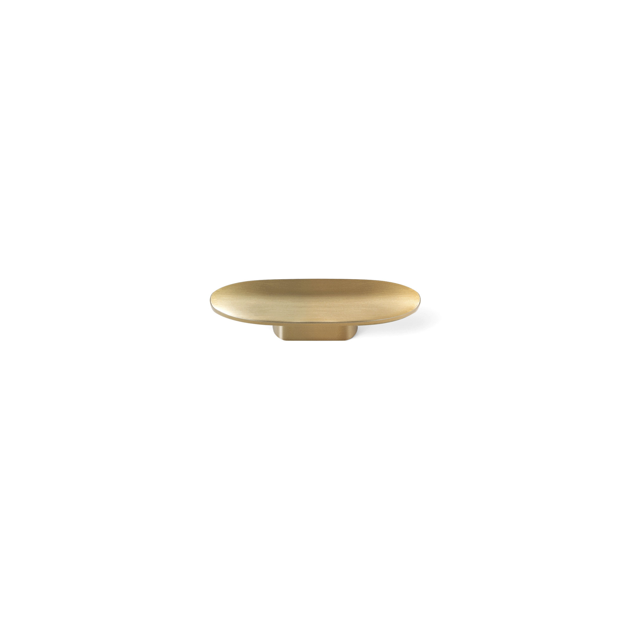 Oval Knob Knob, Champagne Bronze