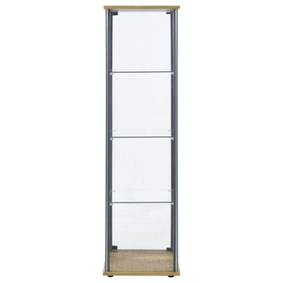 Amhold Tempered Glass Curio Cabinet