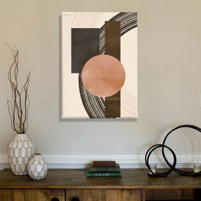 Stunning Decorative Canvas Painting, 19.7 x 27.6 inches | 100% Canvas with 100% Wooden Frame (Thickness: 0.8 x 1.2 inches) | Perfect for Living Room, Bedroom, or Office Decor, Elegant Art Piece for Any Space