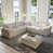 Beige Fabric sélectionné