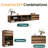 3 Peice Modular Office Storage Cabinet, Stackable Cabinet, Multifunctional Storage Cabinet With Flexible Combinations