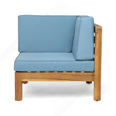 3-PIECE SOFA SET, BLUE