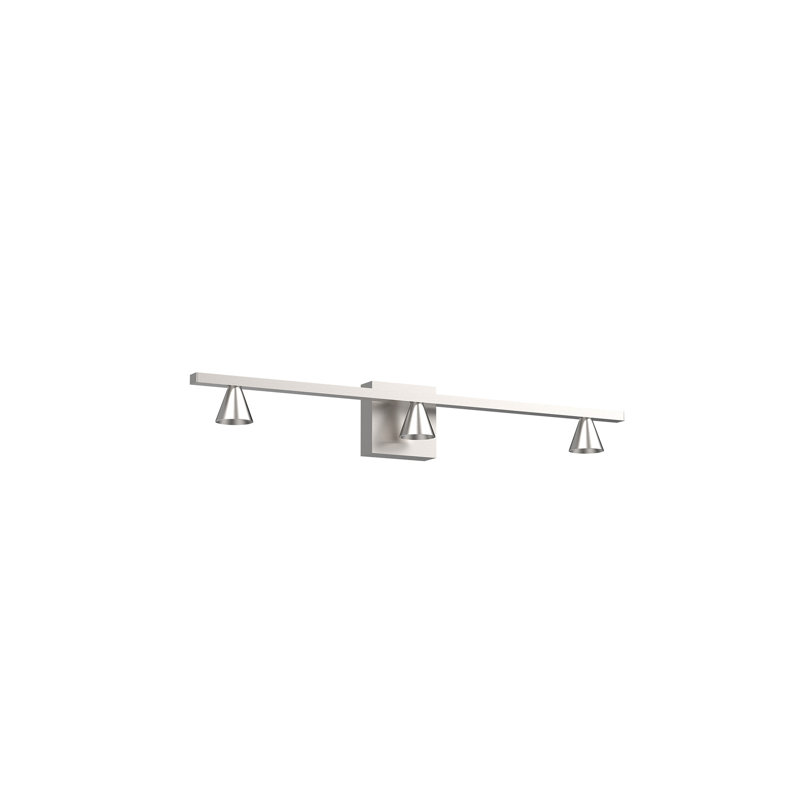 Dune 3 - Light LED Vanity Light, Brushed Nickel