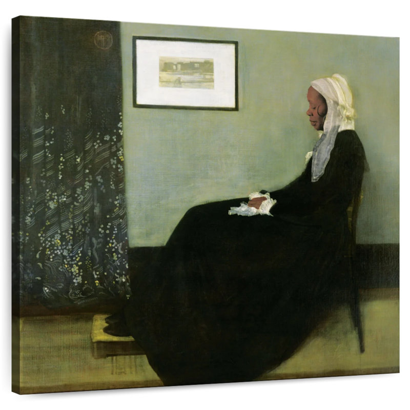 «Leisha Whistler's Mother Inspired», H 36 po x l 36 po