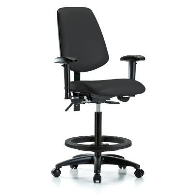 Caleb Vinyl Drafting Chair