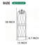 Treillis de jardin H 59 po x l 15 po Cayley, panneau de treillis en fer pour plantes grimpantes