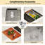 Évier de cuisine 32 pouces à double cuve encastrable en acier inoxydable calibre 16 avec accessoires 32 pouces Workstation Ledge