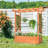 Sabeera Wood Planter Box with Trellis-718423084