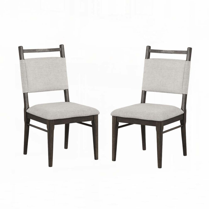 Wood Frame Upholstered Side Dining Chair
