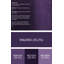 Tapis de zone mauve contemporaine-676444101