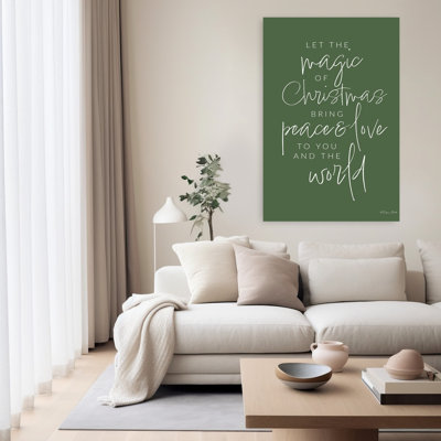 Magie de Noël, art contemporain abstrait