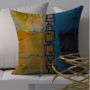 Ecstatic Square Pillow Cover & Insert