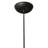 Leszek 1 - Light Black Single Pendant