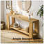 Console 63 "avec tablette de rangement Boho