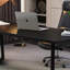 Bureau rectangulaire noir-1538001943