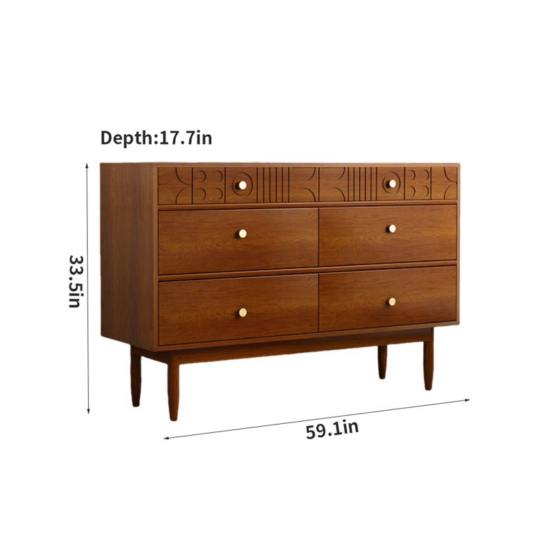 Solid Wood Accent Chest