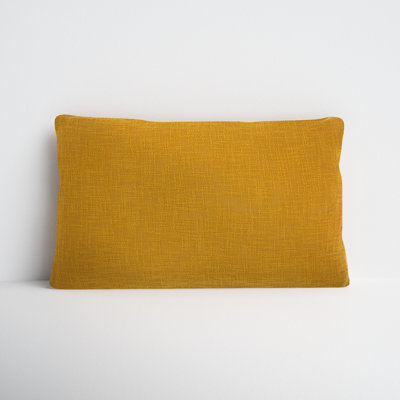 Ruzmira Cotton Lumbar Throw Pillow