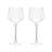Seneca Diamond Crystal Wine Glasses