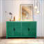 Armoire décorative Mid-Century moderne avec 4 portes, parfaite pour le rangement et la décoration élégante dans plusieurs pièces