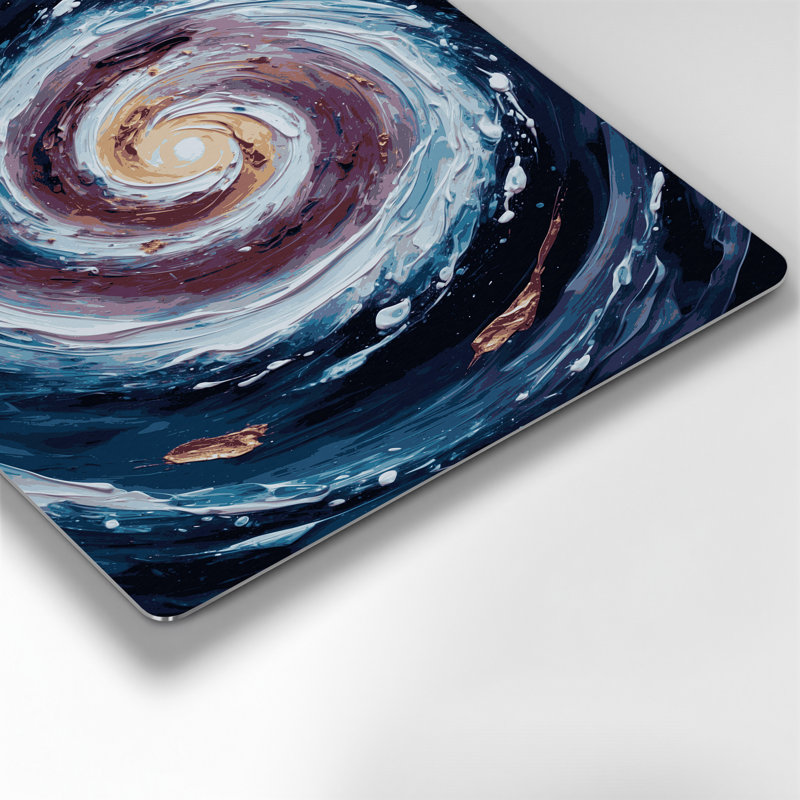 Photographie de galaxie spirale Sci Fi Galaxy, H 132 po x l 168 po x P 0,05 po