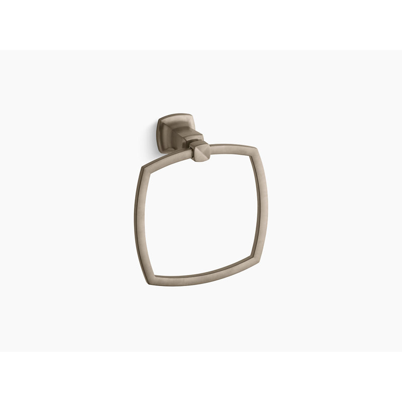 Margaux® Wall Mounted Towel Ring, Vibrant Brushed Bronze