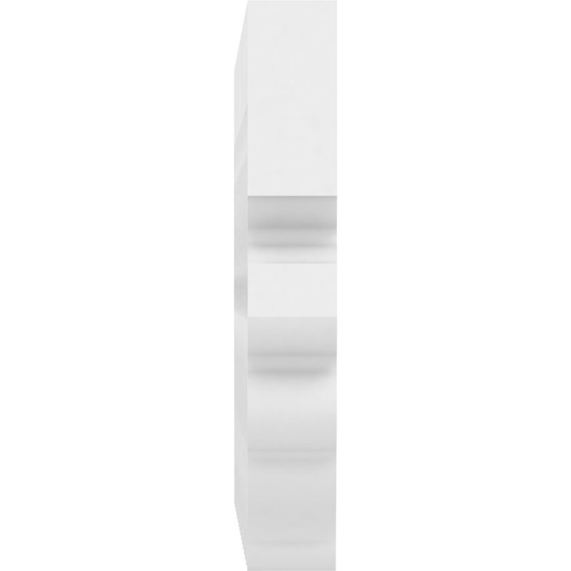 Markham Architectural Grade PVC Running Trim, 4" H x 48" W x 0.63" D