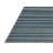 Machine Washable Horizontal Stripes Green Area Rug-1133019092