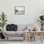 «Green Toned Water Landscape», art mural sur toile flottant gris, design par Patricia Pinto-141055696-140815110