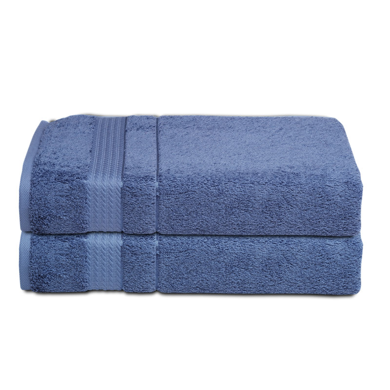 Turkish Cotton Hand Towels, Cobalt Blue