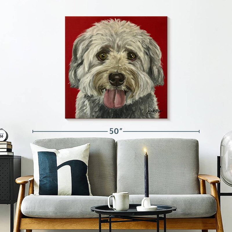Crowle Havanese, 30" H x 30" W