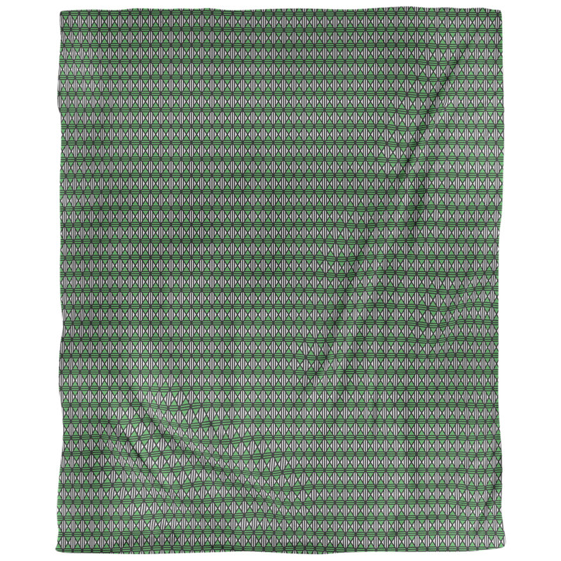 Housse de couette simple Katelyn Elizabeth, Housse de couette pour grand lit, Vert foncé