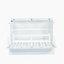 Lit escamotable avec port USB et tablettes amovibles de chaque côté, lit escamotable en pin massif pour bureau personnel, chambre d'amis-108780393-108780395
