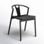 Chaise en bois massif Ambra